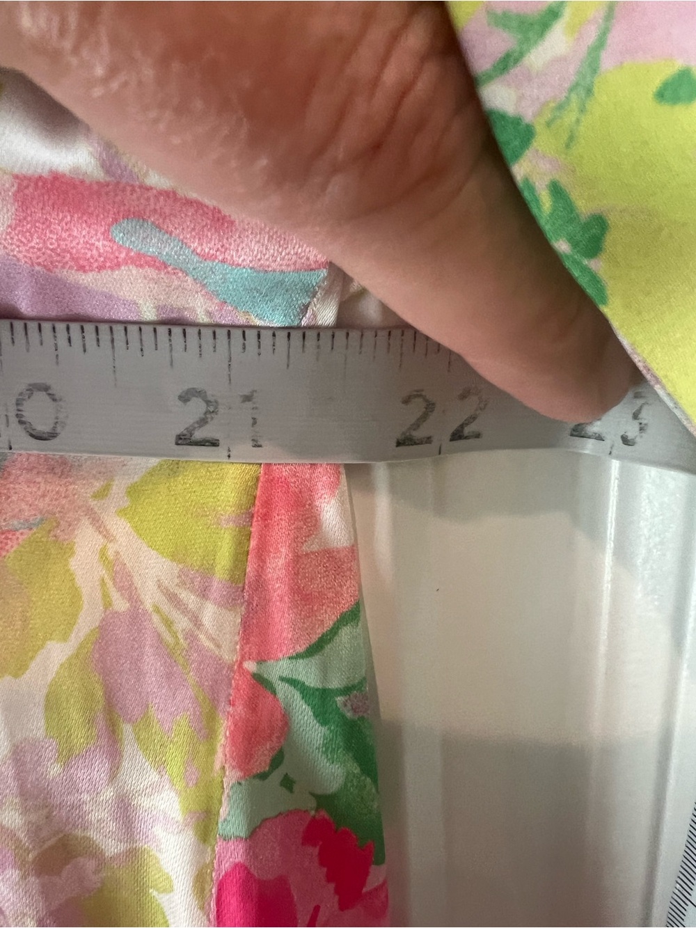 Current Air Floral Collared Shirt in Pink, Green & Yellow Size Small - Picture 10 of 16
